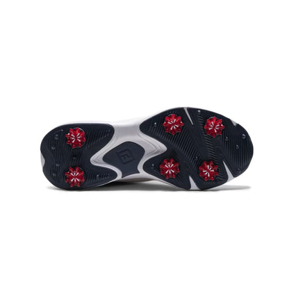 Footjoy 2027 FJ Qualifier Golf Shoes - 57215 - White/Pageant Blue/High Risk Red