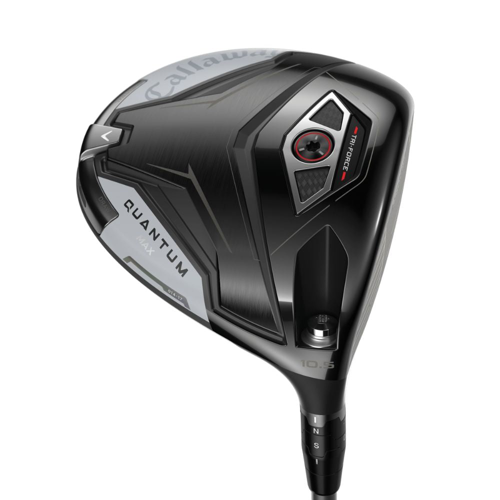 Callaway Quantum Max Driver 10.5 Loft Denali Frost Silver 50 Stiff Flex Right Hand - Shop Worn