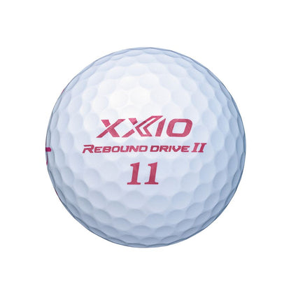 XXIO Rebound II Golf Balls Lady Premium Pink - 1 Dozen