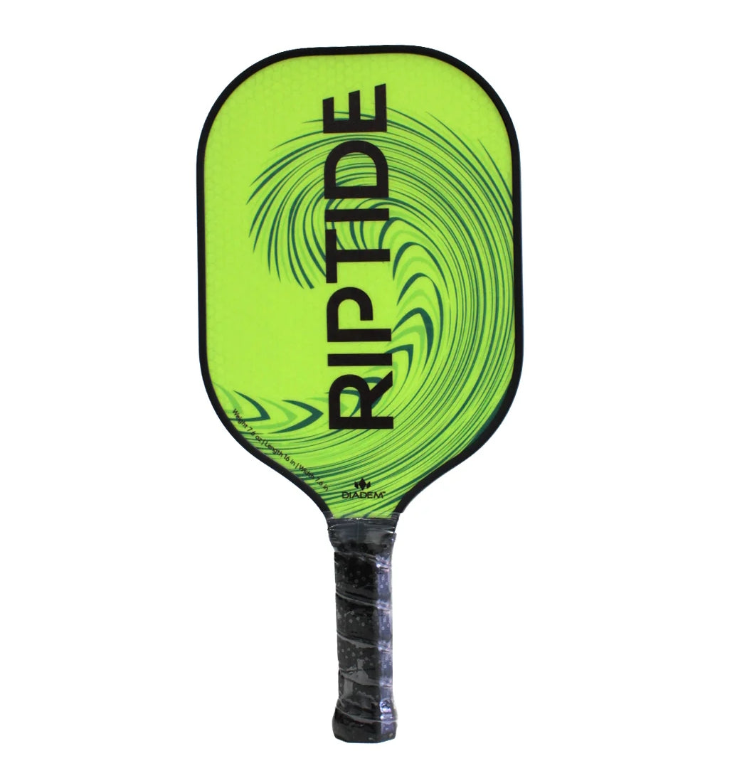 Diadem Riptide Pickleball Paddle - Electric Yellow