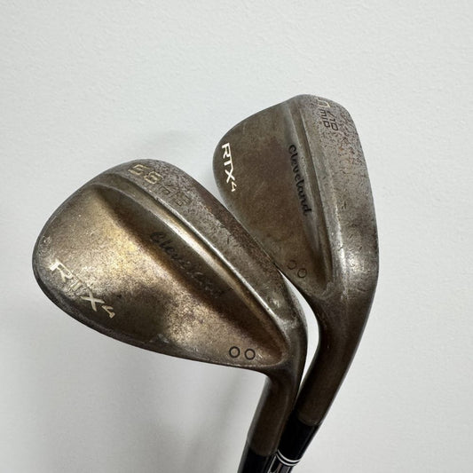 Cleveland RTX 4 RAW 50.10* & 56.10* Wedge Set Steel Right Hand - GOOD