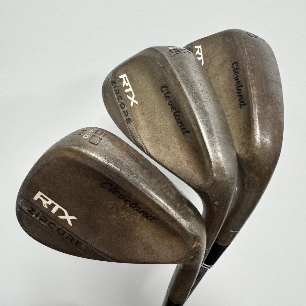 Cleveland RTX Zipcore Tour Rack 50.10*, 56.10*, 60.12* DG Tour Issue "T" Stamp