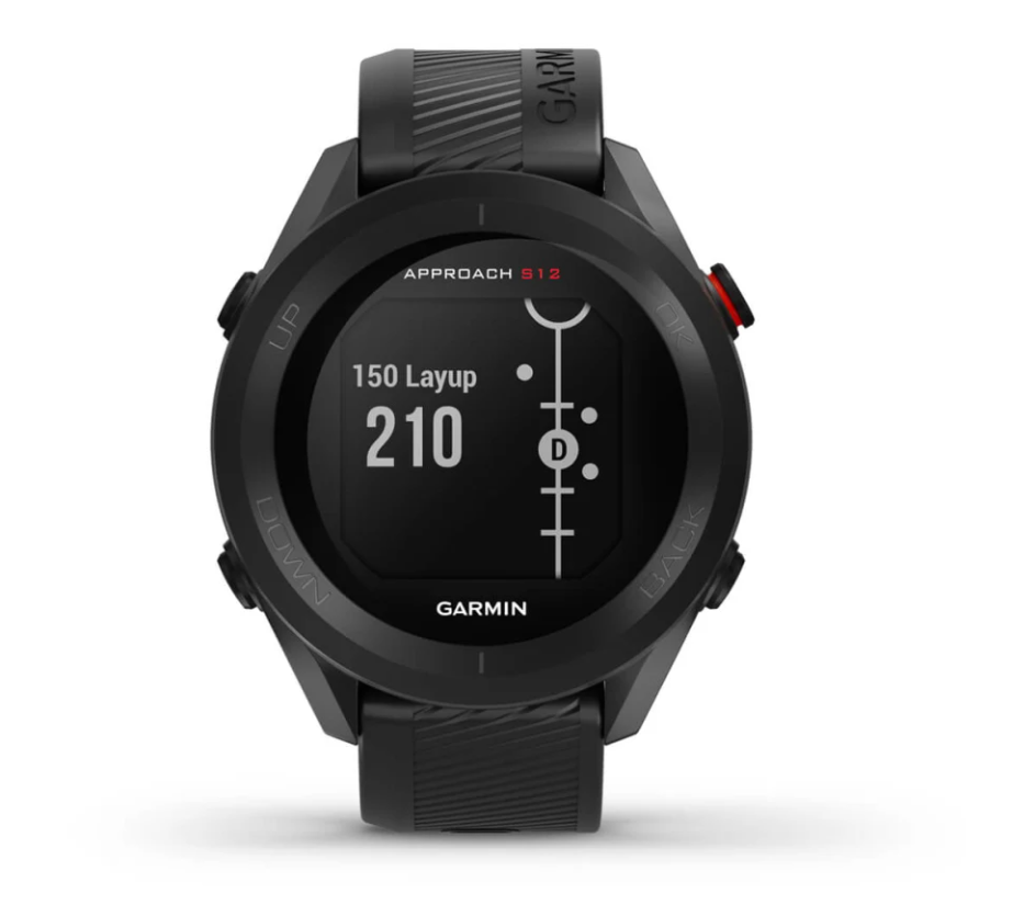 Garmin Approach S12 Golf Watch - Black - Open Box