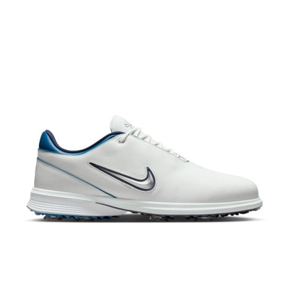Nike Victory Tour 4 Golf Shoes - Summit White/Metallic Silver/Court Blue