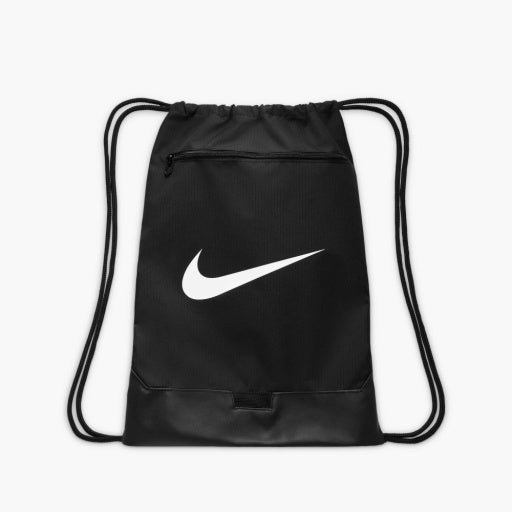Nike Brasilia 9.5 Training Gym Sack (18L) - DM3978-010 - Black/Black/White -