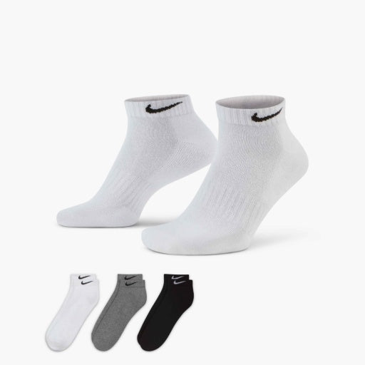 Nike Everyday Plus Cushioned Training Ankle Socks (3 Pairs)