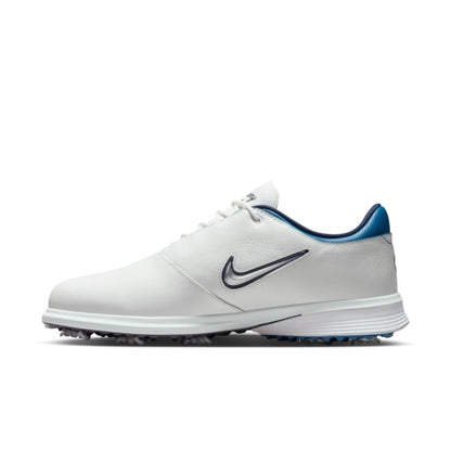 Nike Victory Tour 4 Golf Shoes - Summit White/Metallic Silver/Court Blue