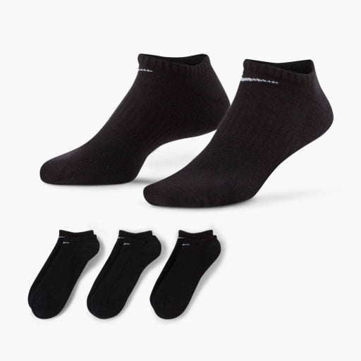 Nike Everyday Plus Cushioned Training No-Show Socks (3 Pairs)