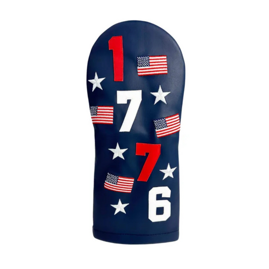 Sunfish 1776 Applique with USA Flag & Stars Driver Headcover