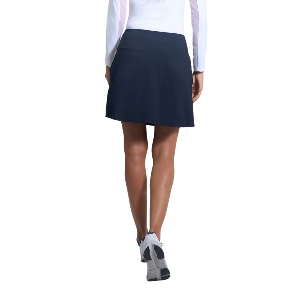 IBKUL Womens Solid A-Line Skort - 44000 - 17.5" Length