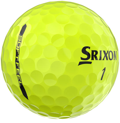 Srixon Soft Feel 13 Tour Yellow Golf Balls 1 Dozen 2023
