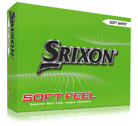 Srixon Soft Feel 13 White Golf Balls 1 Dozen 2023