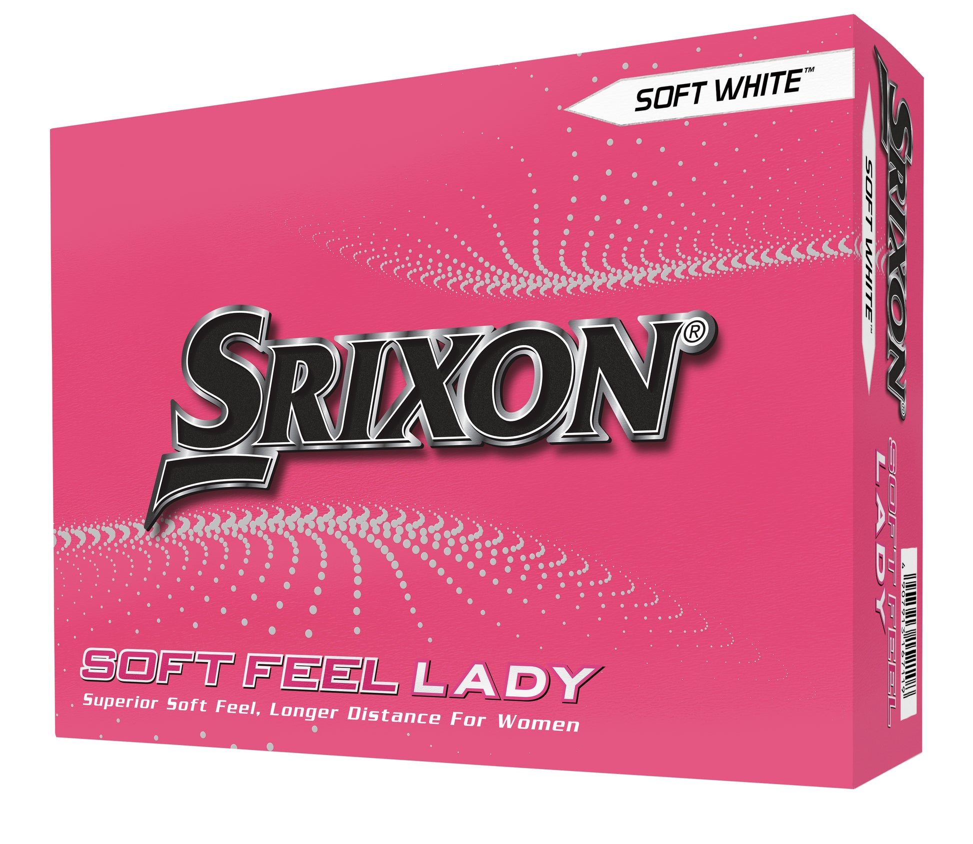 Srixon Soft Feel Lady 8 White Golf Balls 1 Dozen 2023