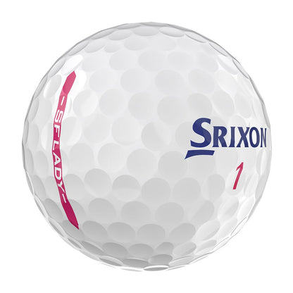 Srixon Ladies Soft Feel 14 White Golf Balls - Buy 2 Dozen, Get 1 Free