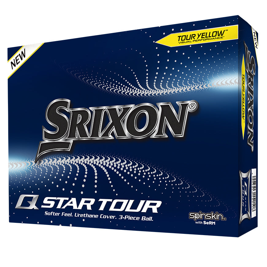 Srixon Q Star Tour 4th Generation Tour Yellow Golf Balls (1 Dozen)