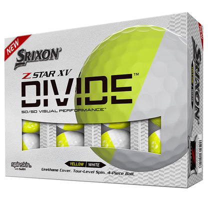 Srixon Z-Star XV Divide Golf Balls (1 Dozen)