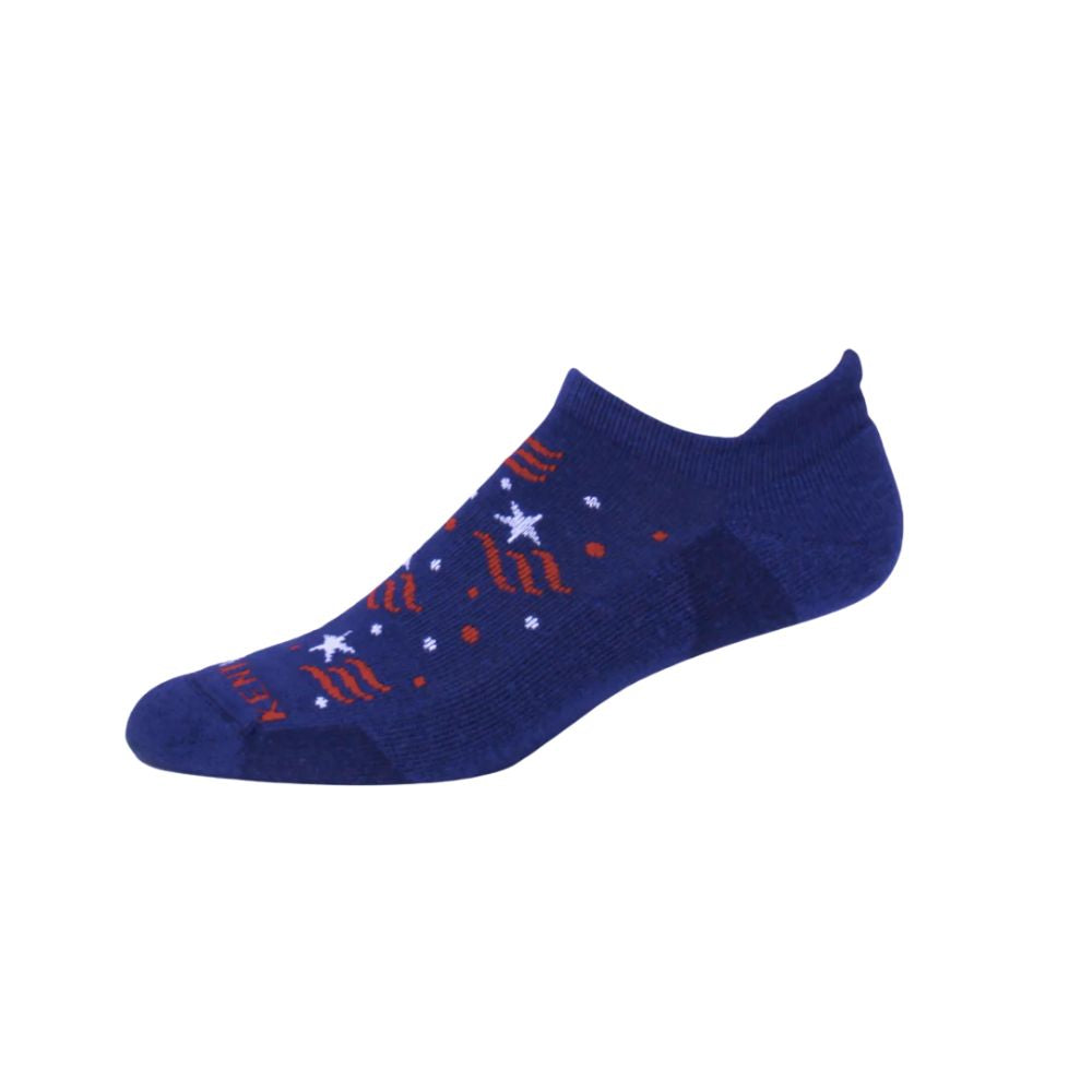 Kentwool Unisex Stars & Stripes Classic Low Profile Golf Socks
