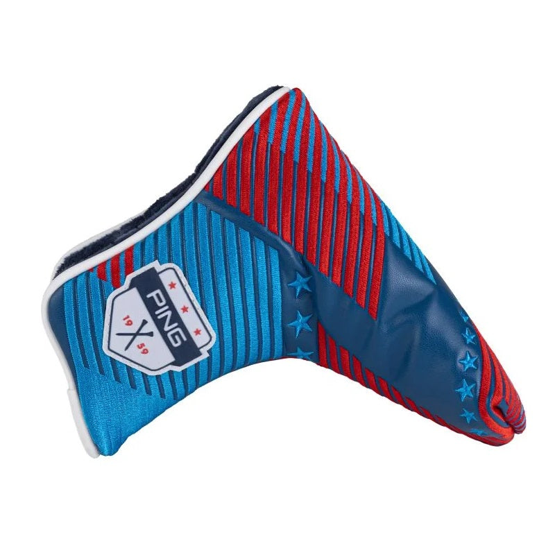 PING Stars and Stripes Blade Putter Headcover 2023