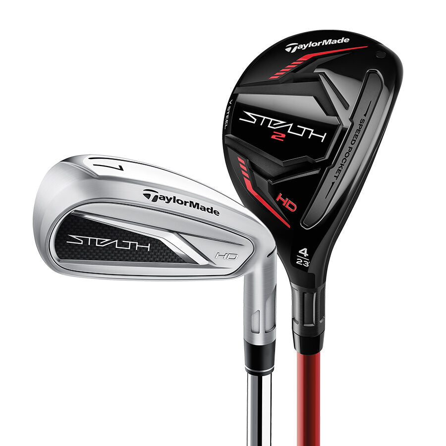 Taylormade Stealth 2 HD Combo Iron Set 7 pc Steel