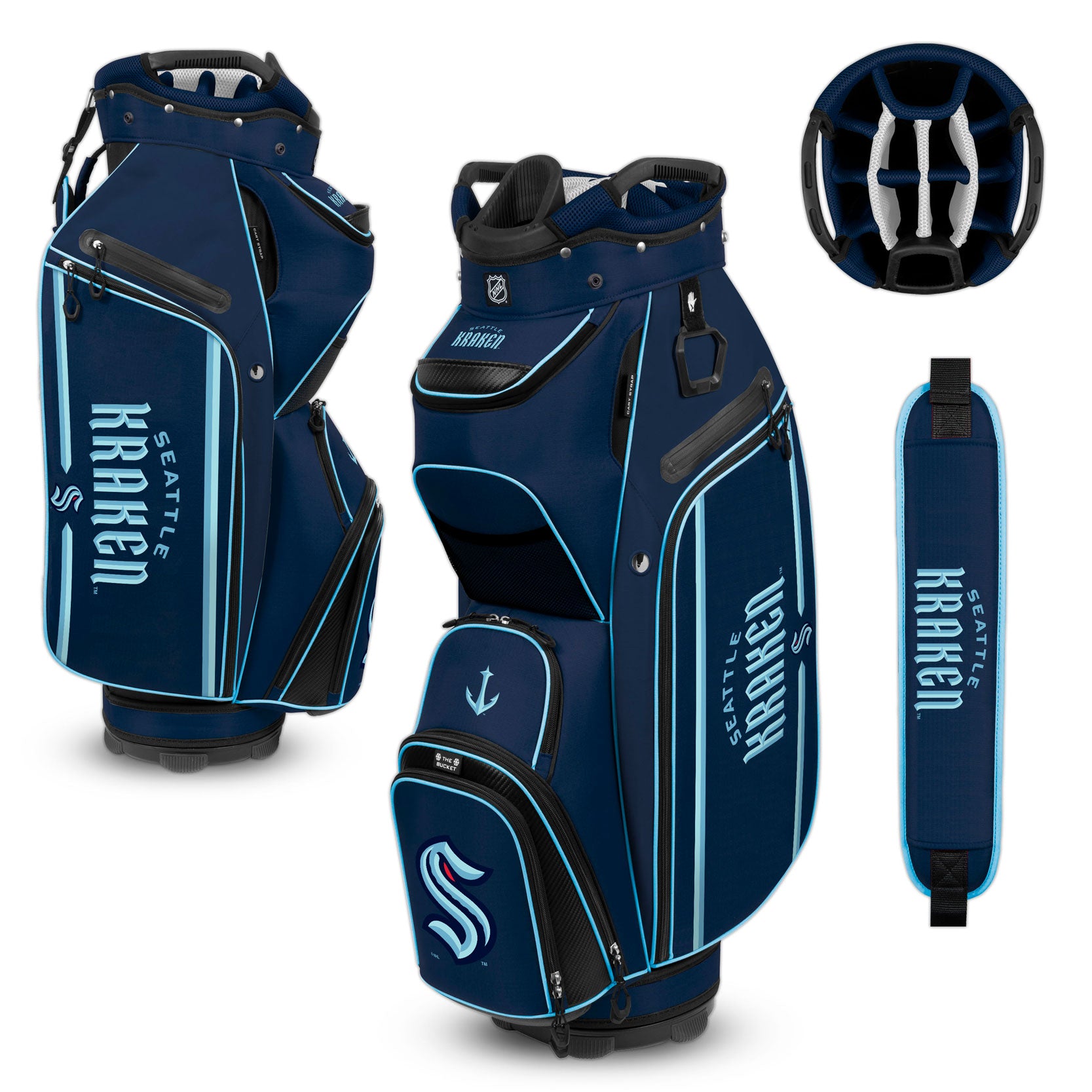 Team Effort 2024 NHL Bucket III Cooler Cart Bag