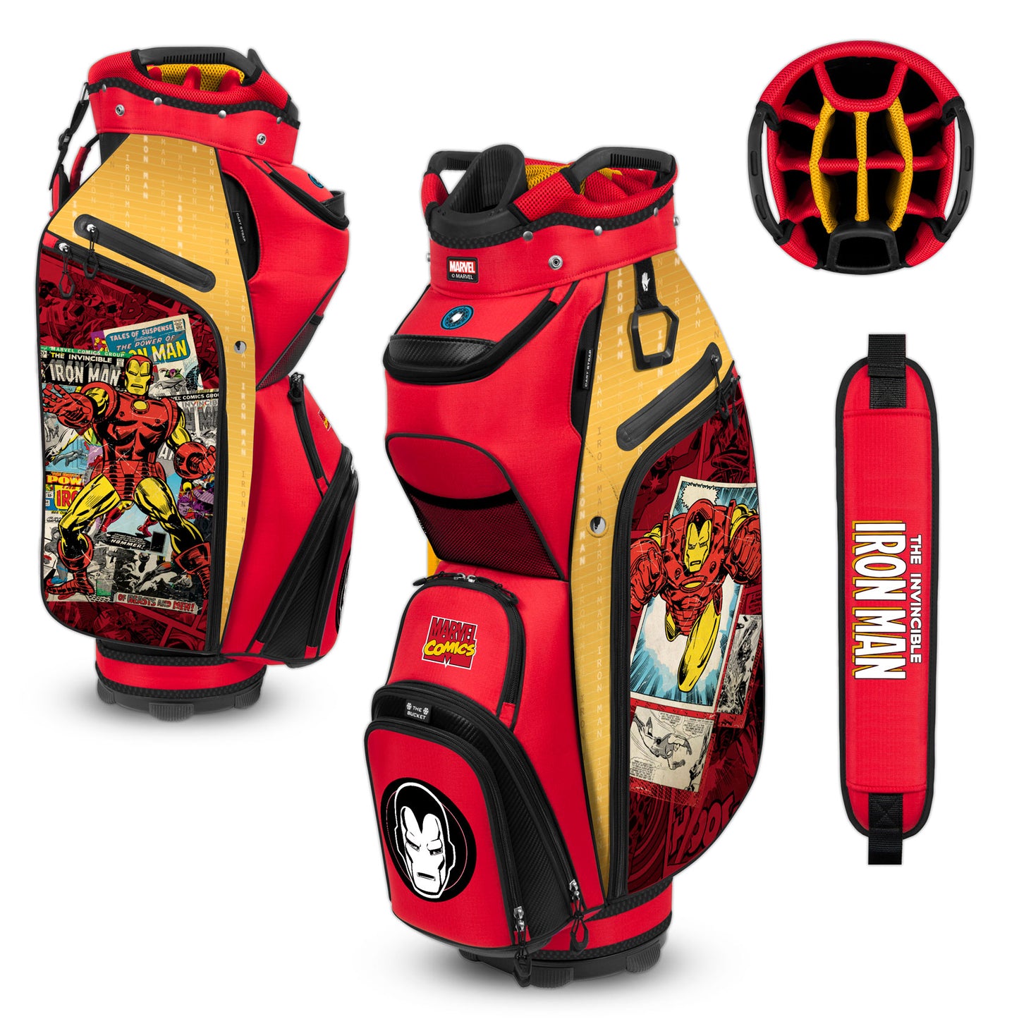 Team Effort 2024 Marvel Bucket III Cooler Cart Bag