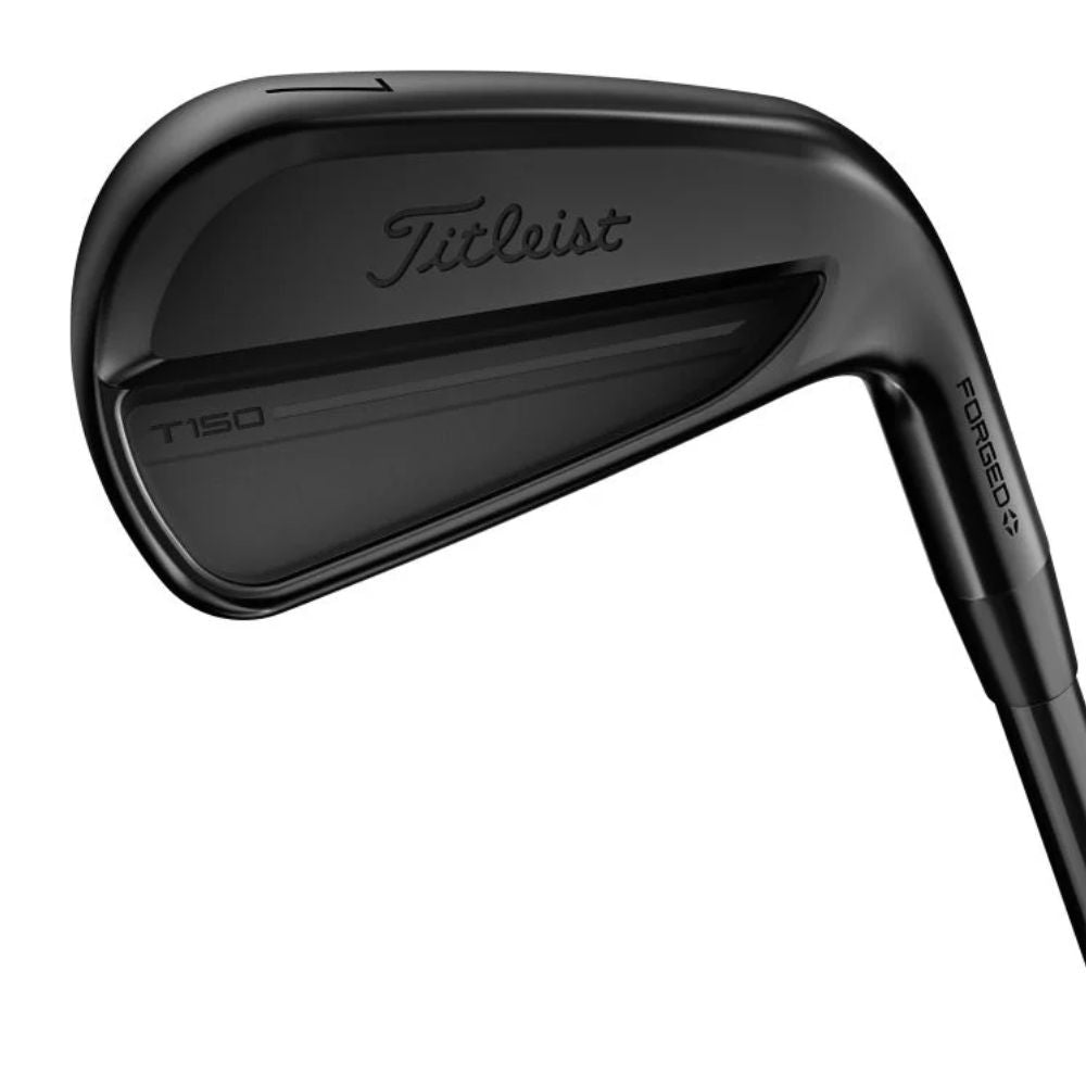 Titleist T150 4G Black Vapor Irons 4-PW Black AMT Silver Steel Stiff Right Hand - Shop Worn