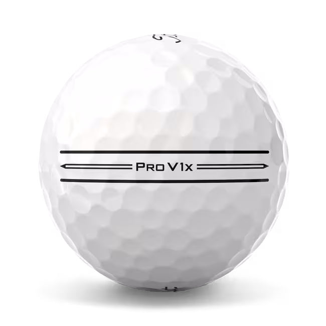 Titleist Pro V1x Golf Balls White Enhanced Alignment (1 Dozen) 2024