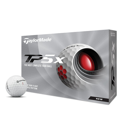 Taylormade TP5x White Golf Balls (1 Dozen)