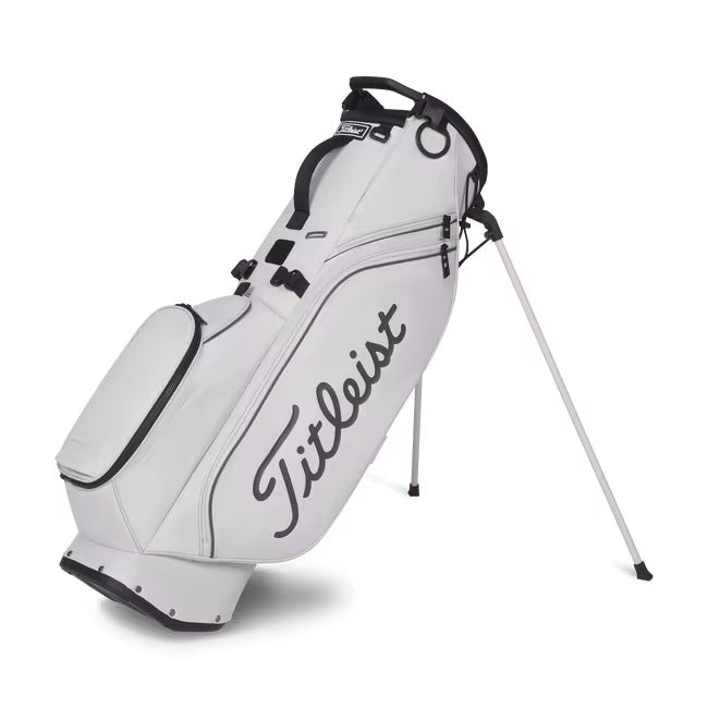 Titleist Players S4 Stand Golf Bag 2026 - Gray/Crimson/Marble - Open Box