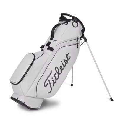 Titleist Players S4 Stand Golf Bag 2026 - Gray/Crimson/Marble - Open Box