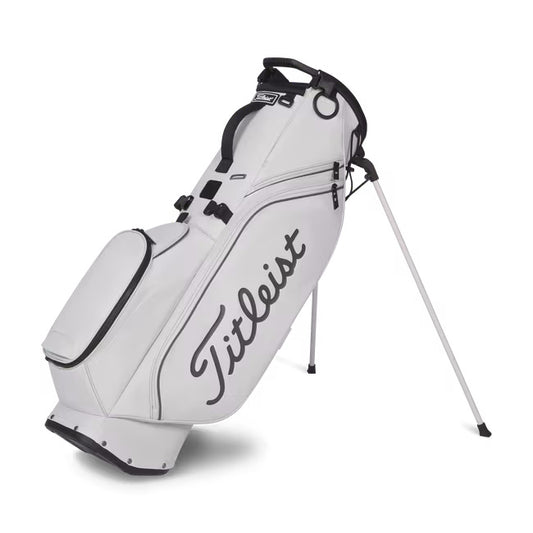 Titleist Players S4 Stand Golf Bag 2026 - Gray/Crimson/Marble - Open Box