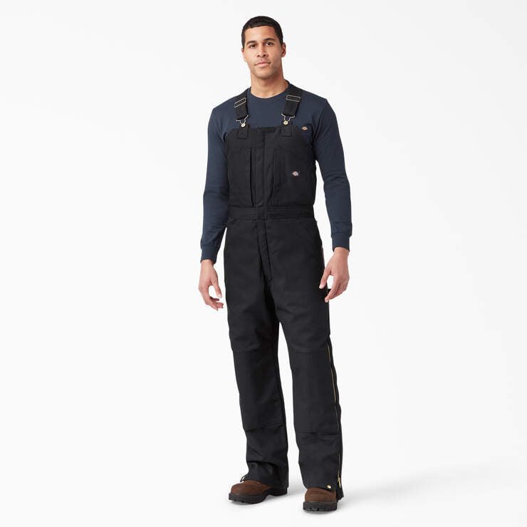 Dickies Men's Duck Insulated Bib Overalls