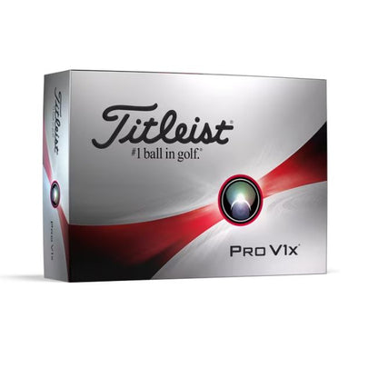 Titleist Pro V1x High #'s Golf Balls White (1 Dozen) 2023