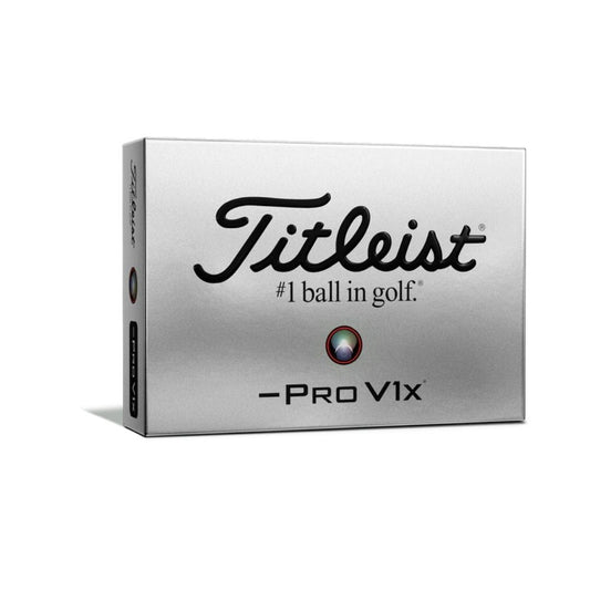 Titleist Pro V1x Left Dash Golf Balls White (1 Dozen)