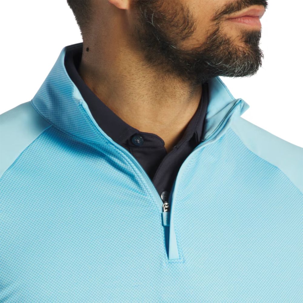 Footjoy Tonal Dot Block Mid-Layer Pullover