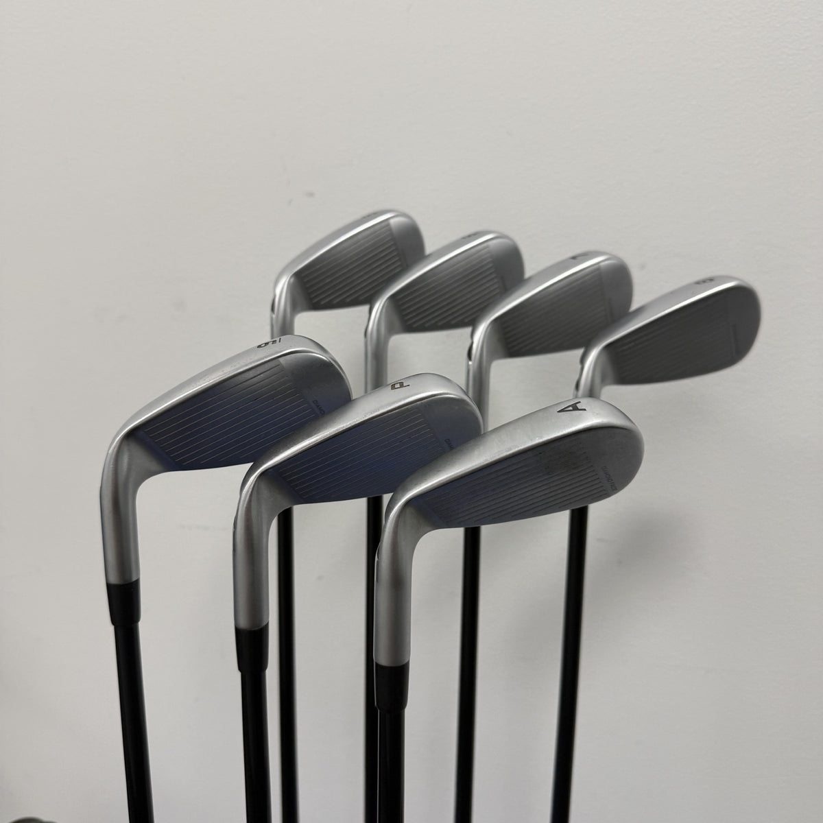 Tour Edge Exotics E723 Iron Set 5-,PW,AW Graphite Shafts Right Hand Pre-Owned