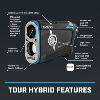 Bushnell Tour Hybrid Laser Golf Rangefinder