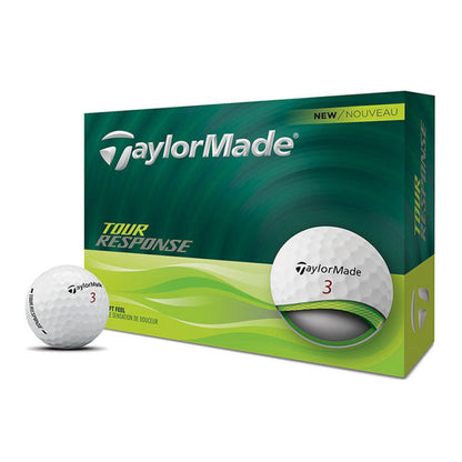 Taylormade Tour Response White Golf Balls (1 Dozen) 2025