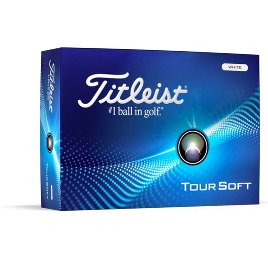 Titleist 2024 Tour Soft White Golf Balls (1 Dozen)