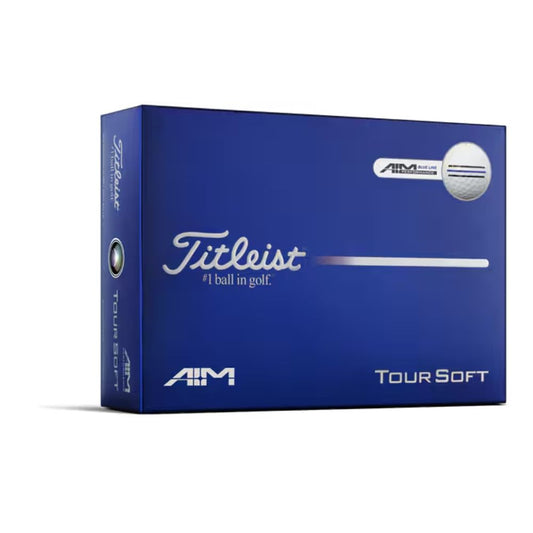 Titleist 2026 Tour Soft AIM Blue Golf Balls