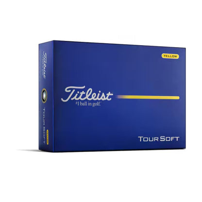 Titleist 2026 Tour Soft Yellow Golf Balls