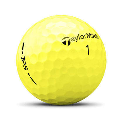 TaylorMade 2024 TP5 Yellow Golf Balls (1 Dozen)