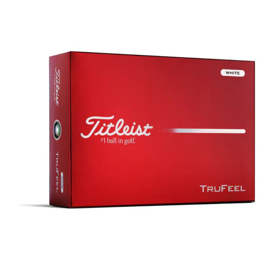 Titleist 2026 TruFeel White Golf Balls