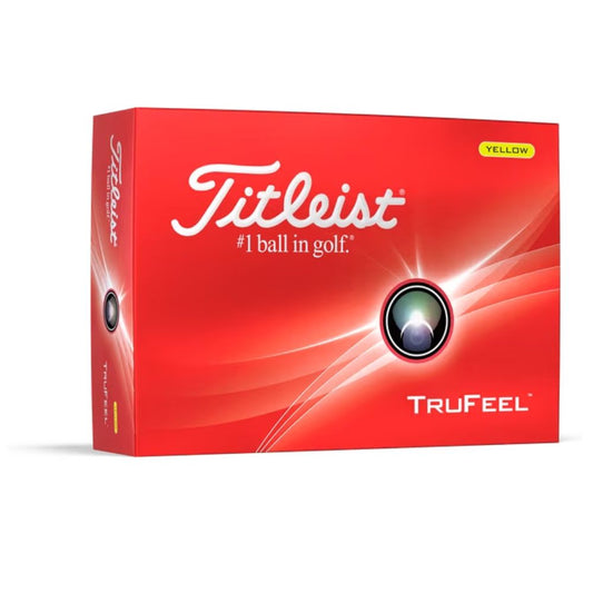 Titleist 2024 TruFeel Golf Balls Yellow (1 Dozen)