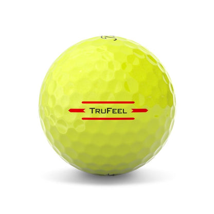 Titleist 2024 TruFeel Golf Balls Yellow (1 Dozen)