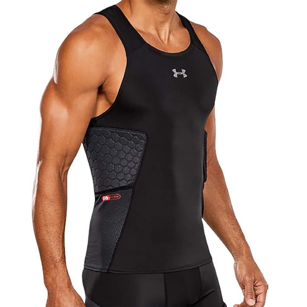 Under Armour Men's UA Gameday Armour 3-Pad Basketball Tank Top