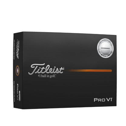 Titleist 2025 Pro V1 Performance Align Black Golf Balls