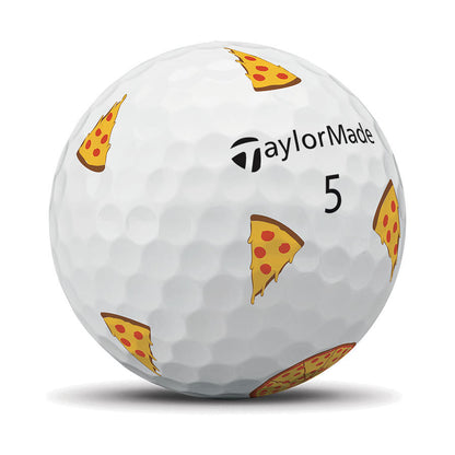 TaylorMade TP5x Pix Hot Shot Pizza Party Limited Edition Golf Balls (1 Dozen)