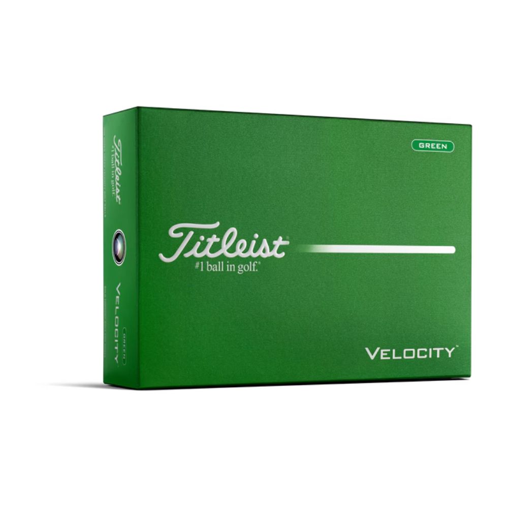 Titleist 2026 Velocity Matte Green Double Digits Golf Balls