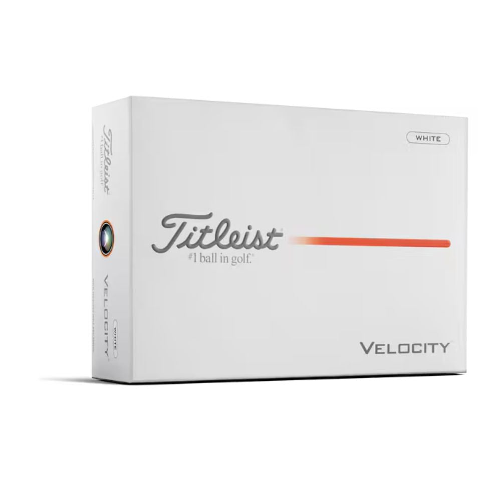 Titleist 2026 Velocity White Golf Balls